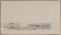 Z 029a
<br/>
Een havenhoofd bij Hellevoetsluis
<br/>
<em>Schotel, Johannes Christiaan (1787-1838)</em>